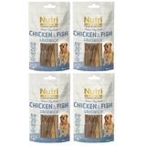 Nutri Feline Nutri Canın Chicken Fish 4 Adet Tavuk Balık Köpek Ödülü 80 Gr