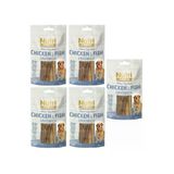 Nutri Feline Nutri Canın Chicken Fish 5 Adet Tavuk Balık Köpek Ödülü 80 Gr
