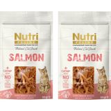 Nutri Feline Salmon Somonlu Tahılsız Kedi Ödülü 50 Gr. X 2 Adet