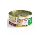 Nutri Feline Sığır Etli Tahılsız 85 gr Yetişkin Konserve Kedi Maması
