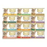 Nutri Feline Tahılsız Karışık 12'li Kedi Konserve