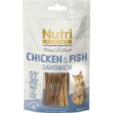 Nutri Feline Tahılsız Tavuklu 50 gr 6'lı Kedi Ödül Maması
