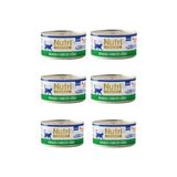 Nutri Feline Tahılsız Ton Balıklı, Tavuklu Ve Ciğerli Mousse Kedi Konservesi 70 Gr X 6 Adet - İpeksi Köpük Mama