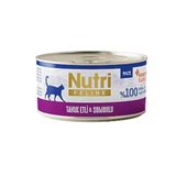 Nutri Feline Tavuklu Somonlu Probiyotikli Yetişkin 70 gr Kedi Konservesi