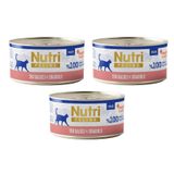 Nutri Feline Ton Balıklı ve Somonlu Pate Tahılsız Yetişkin Kedi Konservesi 70 Gr. X 3 Adet