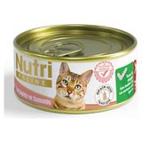 Nutri Feline Ton & Somon Balıklı 85 gr 12 Adet Nutri Yaş Kedi Maması