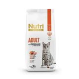 Nutri Somonlu Yetişkin Düşük Tahıllı 2 kg Kedi Maması