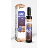 nutribio %100 Saf Analizli Keten Tohumu Yağı 250 ML Flex Seed Oil Soğuk Sıkım