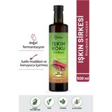 nutribio Işkın Kökü Sirkesi 500 Ml - Doğal Fermantasyon, Katkısız ve Koruyucu İçermez