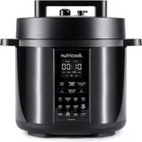 Nutricook Smart Pot 9'u 1 Arada Elektrikli Düdüklü Tencere, Yavaş Pişirici, 6l - Siyah - 3 - 6,5 L Set