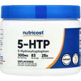 Nutricost 5-Htp Powder 25 Grams (300MG Per Serving) - Gluten Free Non-Gmo. - Aromasız
