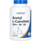 Nutricost Acetyl L-Carnitine (Alcar) 500MG 180 Capsules
