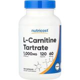 Nutricost Acetyl L-Carnitine Tartrate Brain & Cognitive 120 Caps - Aromasız