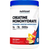 Nutricost Creatine Monohydrate Micronize Powder 500G - 76 Servings