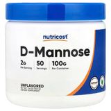 Nutricost D-Mannose Unflavored 100 G