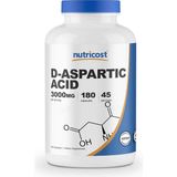 Nutricost Daa D-Aspartic Acid Capsules (180 Capsules) (3000mg Serving)