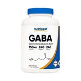 Nutricost Gab.a 750MG 240 Kapsül.usa Vers. - aromasız
