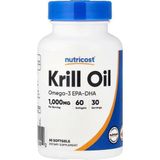 Nutricost Krill Oil Omega-3 Epa-Dha 60 Softgels - Aromasız