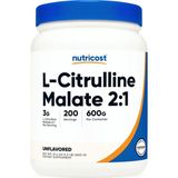 Nutricost L-Citrulline Malate (2:1) Powder (600 Grams). - Aromasız