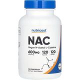 Nutricost N-Acetyl Cysteine (Nac) 600 Mg 120 Kapsül - Aromasız