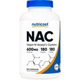Nutricost N-Acetyl L-Cysteine Nac Antioxidants 600MG 180 Caps
