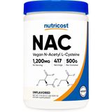 Nutricost N-Acetyl L-Cysteine Nac Antioxidants Powder 500 Gram 417 Servis