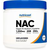 Nutricost N-Acetyl L-Cysteine Nac Powder 250 Gram 208 Servis