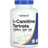 Nutricost Nutricost L-Carnitine Tartrate 1 000 Mg 240 Capsul Usa Menşei.Tr Tek Yetkili SATICISI OZELSPORCUGIDALARI'DIR