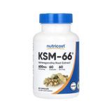 Nutricost Organic KSM66 Korean Hint Ginseng 600 Mg 60 Capsul - 60 KAPSÜL