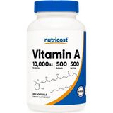 Nutricost Vitamin A 10000 Iu 500 Softgels - Aromasız