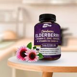 Nutriflair Elderberry Wıth Vıtamın C Zınc & Vıtamın D3 120 Caps - 120 KAPSÜL