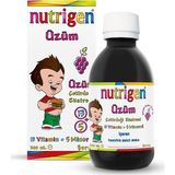 Nutrigen 200 ml Üzüm Şurubu Sıvı İçerik ile 13 Vitamin ve 5 Mineral İçeren Takviye