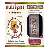 Nutrigen Elderberry Kara Mürver Beta Glukan Bal Şurup 200 ml - Aquas Enerjetik Day Cream SPF15 75 ml Hediyeli
