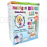 Nutrigen Elderberry Kara Murver Surup 200 Ml + Aquas Kids Sampuan 250 Ml Hediyeli