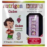 Nutrigen Üzüm Pediatrik Şurup 200 ml - Aquas Enerjetik Day Cream SPF15 75 ml Hediyeli