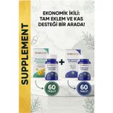 Nutrimorma Nutrinorma Avantajlı İkili Destek Paketi | Glukozamin + Msm + Kondroitin 60 Tablet & Magnezyum Kompleks 60 Tablet | Günlük Hareket Ve Mineral Desteği