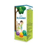 Nutriovit My GrowBest Lizin, Arjinin, Multivitamin ve Mineral İçeren Sıvı Takviye Edici Gıda 150 ml