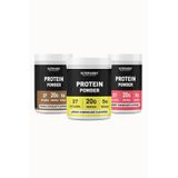 NUTRIPHARMA Fitness Vegan Protein Tozu Seti | 3 Aroma | 20 g Protein | 27 Vitamin-Mineral | 48 Servis