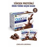 NUTRIPHARMA QUICK SLIM Quick Slim Öğün Shake- Çikolata Aromalı - 30 Öğün - Yüksek Proteinli Öğün Tozu