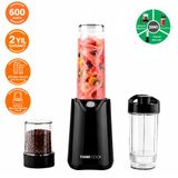 Nutrıshake Fıt 3 In 1 Kişisel Smoothie Blender Ve Kahve Baharat Öğütücü Buz Kırma 600W