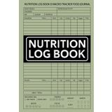 Nutrition Log Book: Track Your Macros, Count Calories, Record Daily Meals, Monitor Exercise, and Stay Focused on Achieving Your Health and Fitness Goals