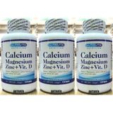 Nutrivita Calcium Magnesium Zinc Vitamin D 3x120 Tablet