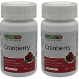 Nutrivita Cranberry 500 mg 2x60 Tablet