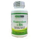 Nutrivita Magnesium Vitamin B6 İçeren 120 Tablet