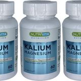 Nutrivita Nutrition Kalium Magnesium Potasyum Magnezyum 3x60 Tablet