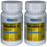 Nutrivita Vitamin D3 1000 IU 2x120 Tablet