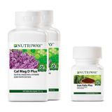 Nutrıway™ Anne Adaylarına Destek Seti ( NUTRIWAY Cal Mag D Plus 2 Kutu ve NUTRIWAY Iron Folic Plus 1 Kutu )