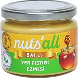 Nuts'all Ballı Fıstık Ezmesi - 280 g - 280 gr