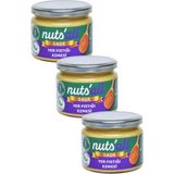 Nuts'all Sade Fıstık Ezmesi 280 G x 3 Adet - 840 gr