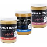 Nuts'all Sade Hurmalı Keçiboynuzlu Fıstık Ezmesi 1 kg x 3 Adet - 3 kg